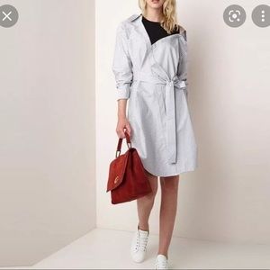 Strip Shirt Off shoulder dress